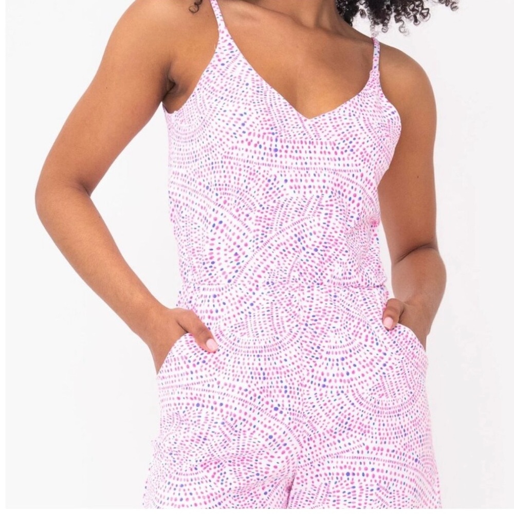 NWT Mahi Gold Hillary Coastline Jumpsuit in Peony Pink - Women’s Medium